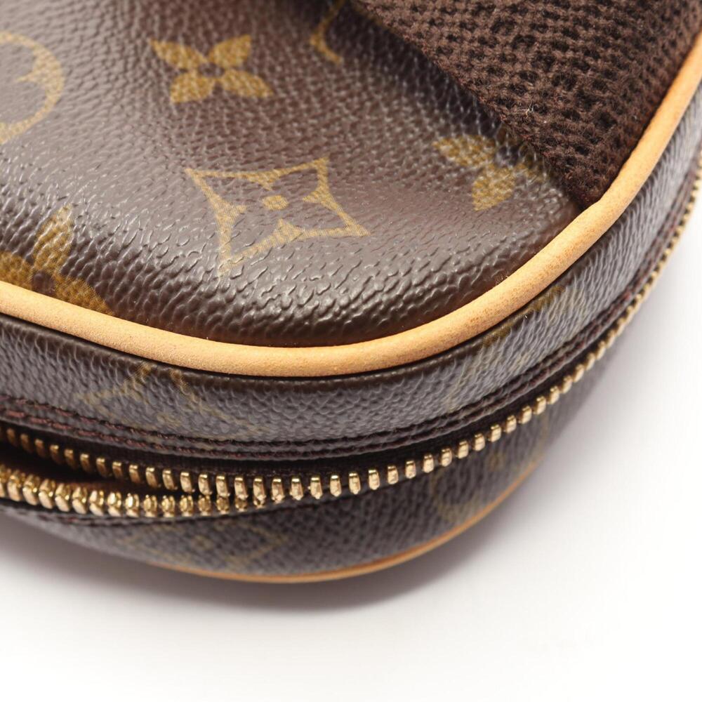LOUIS VUITTON Brown Monogram Leather Pochette Fanny Pack - Picture 10 of 10